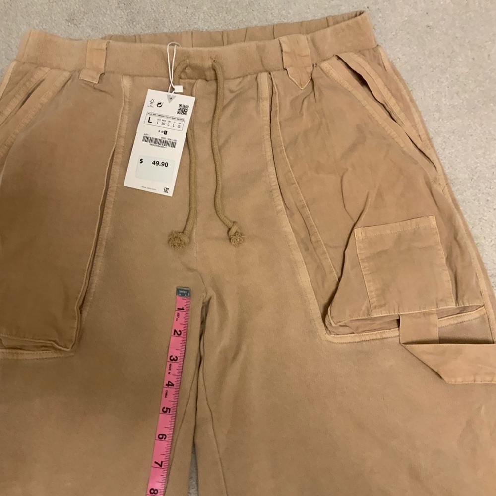 Zara sweat light sweat pant beige - Picture 3 of 6